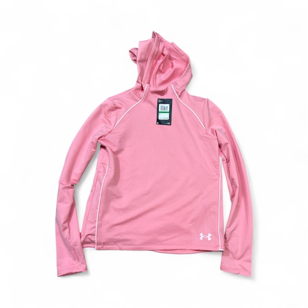 Under Armour YLG Girls Light Pink Hoodie NWT